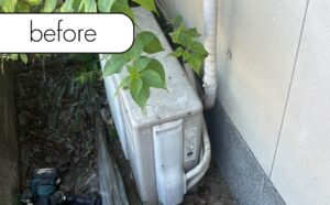 【諏訪市諏訪】戸建のエアコン1台を無料回収！