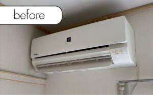 【立科町芦田】戸建のエアコン1台を無料回収！